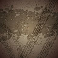 Tire track background N6