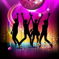 Dancing Silhouettes N285