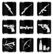 Weapon icon set N3