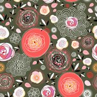 Floral Pattern N951