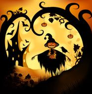 halloween background N313