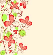 abstract floral background N188