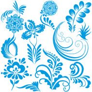 Floral collection elements N2