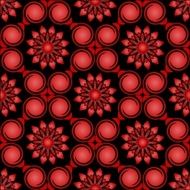 Floral Pattern N954
