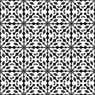 seamless pattern in black and white N2