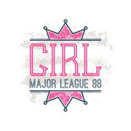 Girl sport emblem N2