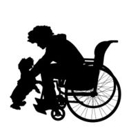 Vector silhouettes of family N133
