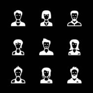 Set icons of people