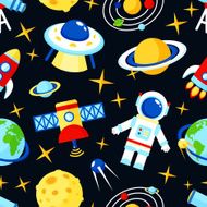 Space seamless pattern N5