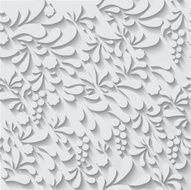 Floral ornament vector background pattern