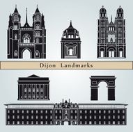 Dijon landmarks and monuments