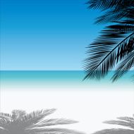 Isolated beach