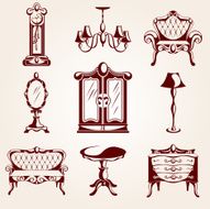 Furniture icons N16
