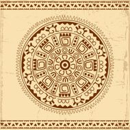 Beautiful Mexican ethnic ornament N11