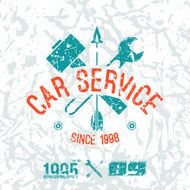 Car service emblem N13