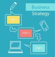 Business strategy (Vector)