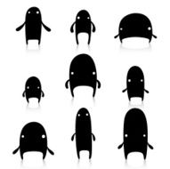 Cute Vector Spook Characters