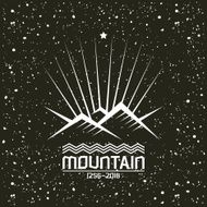 Shining mountain emblem