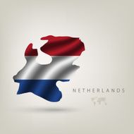 flag of Holland as a country N2
