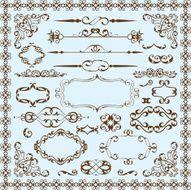 Ornate vintage set