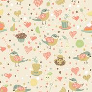 Background with birds N3