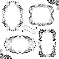 Collection of frame and element design