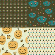 Halloween seamless pattern N81