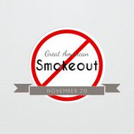 Graet American Smokeout poster