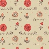 ornament seamless of floral graphic design elements N33