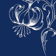 Vector greeting or invitation card N8