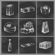 Gift box icons N8