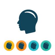 Human Head Icon N2