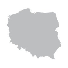 grey map of Poland N2