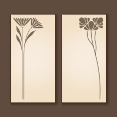 Vector set of vintage labels N2