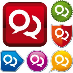 icon series conversation (vector)