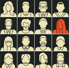 People Silhouettes N143