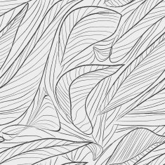 Abstract leaf pattern