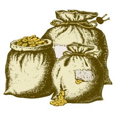 bags of coins N4
