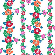 pattern of Hibiscus N28