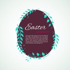 Easter design template N9
