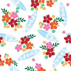 pattern of the Hibiscus N3