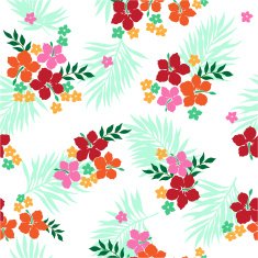pattern of the Hibiscus N4