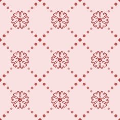 seamless pattern with floral elements N5