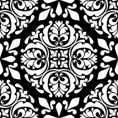 seamless pattern with floral elements N6