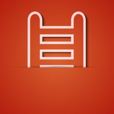 Vector background Orange icon applique Eps10 N14