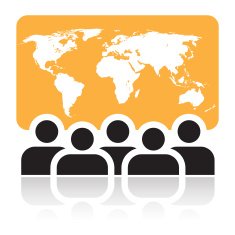 Global meeting sign
