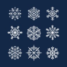 Snowflakes collection N3