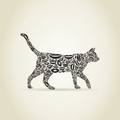 Cat from lips