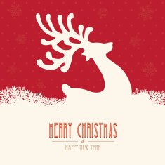 reindeer merry christmas N3