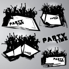 Party Time silhouettes N2